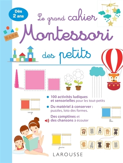 grand cahier Montessori des tout-petits (Le) | 