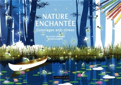Nature enchantée - Coloriages anti-stress | Lebrun, Sandra