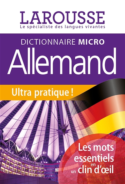 Dictionnaire micro Larousse allemand : français-allemand, allemand-français | 