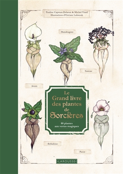 Grand livre des plantes de sorcières (Le) : 80 plantes aux vertus magiques  | Capmas-Delarue, Pauline