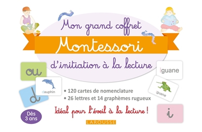 Mon grand coffret Montessori d'initiation à la lecture | Français