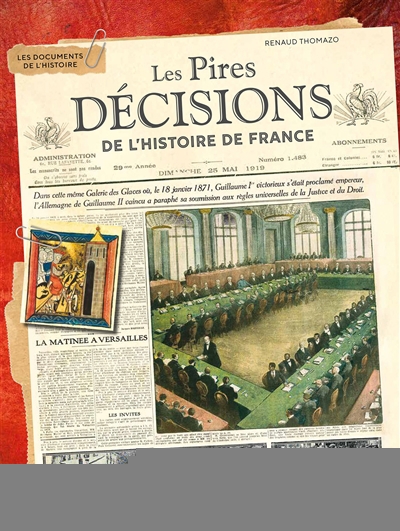 pires décisions de l'histoire de France (Les) | Thomazo, Renaud (Auteur)