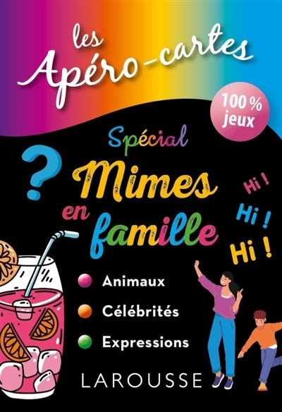 Apéro-cartes spécial Mimes en famille | Jeux d'ambiance