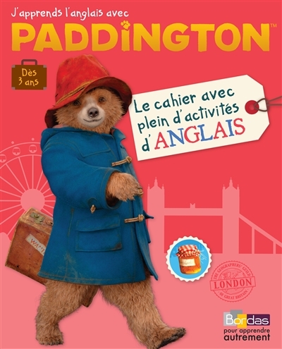 Paddington - Cahier avec Plein d'Activités d'Anglais | 