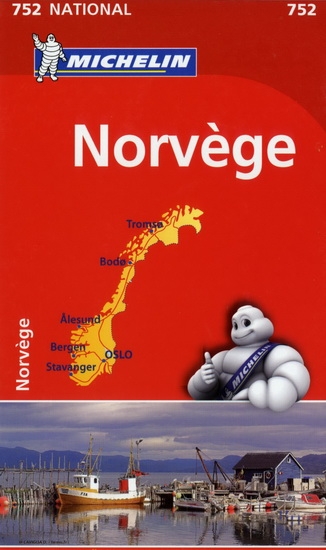 Norvège 752 N.E. - Carte | 