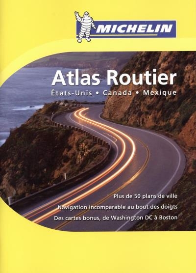 Atlas routier Etats-Unis, Canada, Mexique  | 