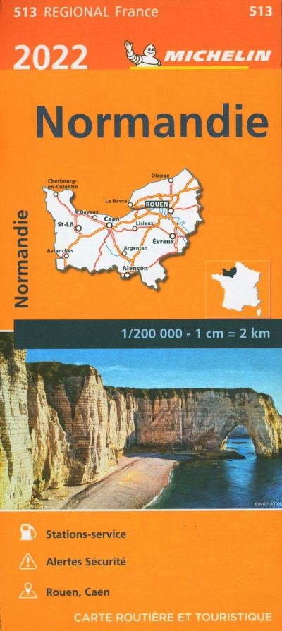 Normandie 513 - Carte Régionale N.E. | 