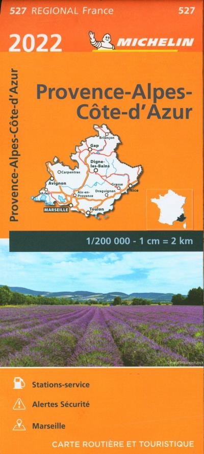 Provence - Alpes - Côte d'Azur 527 - Carte Régionale N.E. | collectif