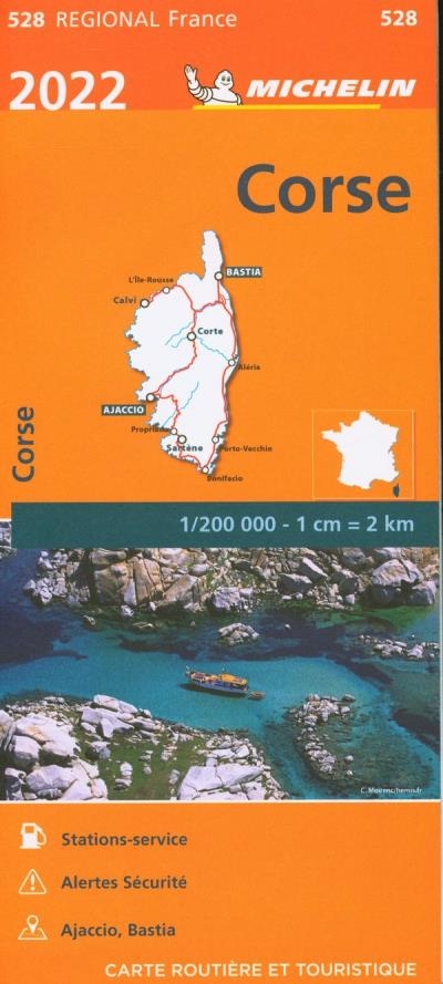 Corse 528 : Carte Régionale 2022 | Collectif