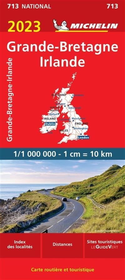 Grande-Bretagne - Irlande 713 - Carte Nationale 2023 | 