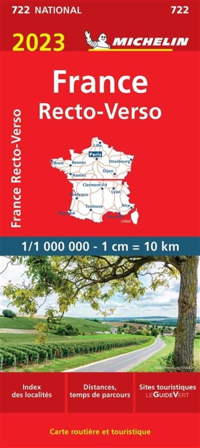 France 722 Recto-Verso - Carte Natinale 2023 | 