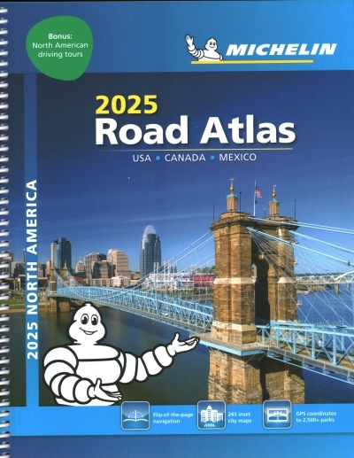 Michelin North America Road Atlas 2025 | Collectif