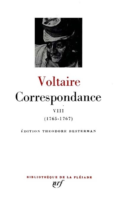 Volume 8 - Avril 1765-juin 1767 | Voltaire