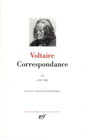 Volume 9 - Juillet 1767-septembre 1769 | Voltaire