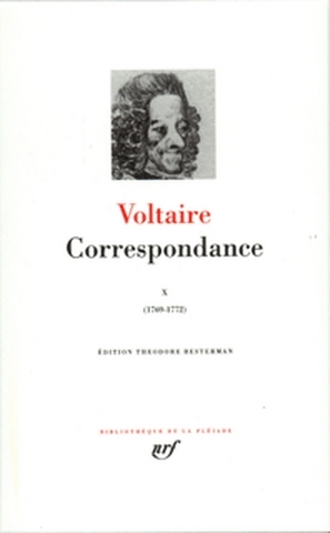 Volume 10 - Octobre 1769-juin 1772 | Voltaire