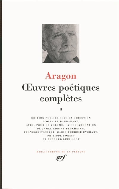 Oeuvres poétiques complètes | Aragon, Louis