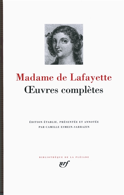 Oeuvres complètes | La Fayette, Marie-Madeleine Pioche de La Vergne