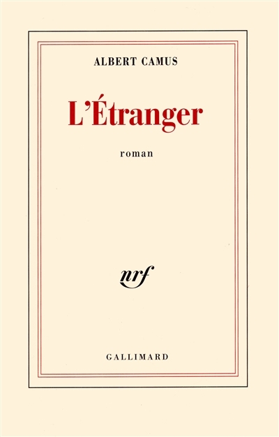 L'étranger | Camus, Albert