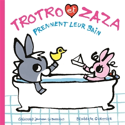 Trotro et Zaza prennent leur bain | Guettier, Bénédicte