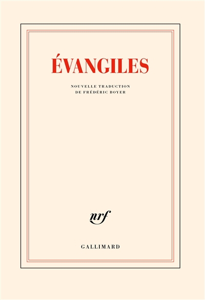 Evangiles | Boyer, Frédéric