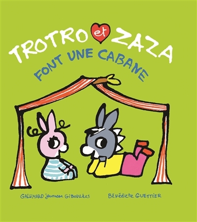 Trotro et Zaza font une cabane | Guettier, Bénédicte