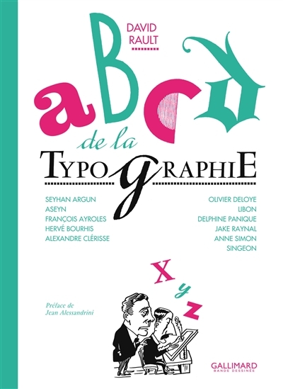 Abcd de la typographie | Rault, David