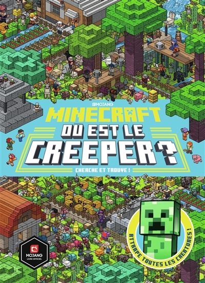 Minecraft : où est le creeper ? : cherche et trouve ! | 