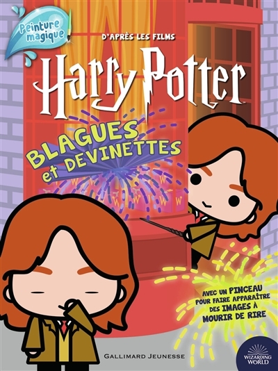 Harry Potter : blagues et devinettes, peinture magique : d'après les films | Crawford, Terrance