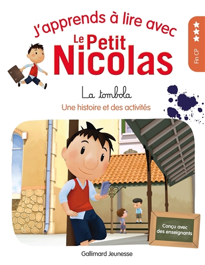 J'apprends à lire avec le Petit Nicolas - La tombola : une histoire et des activités : fin CP | Demaria, Marjorie