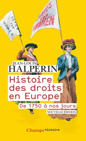 Histoire des droits en Europe | Halpérin, Jean-Louis
