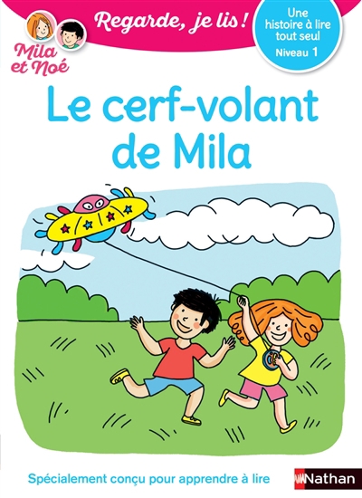 cerf-volant de Mila : une histoire à lire tout seul, niveau 1 (Le) | Battut, Eric