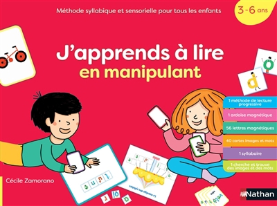 J'apprends à lire en manipulant : méthode syllabique et sensorielle pour tous les enfants : 3-6 ans | Français