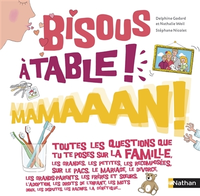 Bisous, à table ! mamaaan ! | Godard, Delphine
