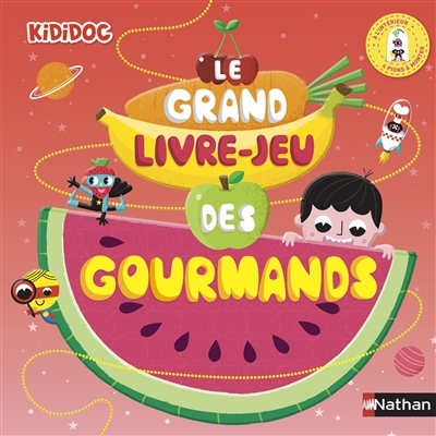 grand livre-jeu des gourmands (Le) | Chatel, Christelle