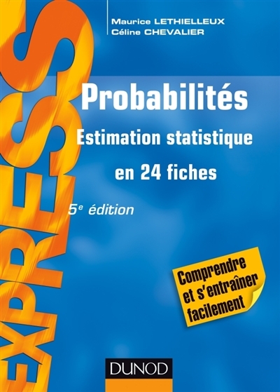 Probabilités, estimation statistique | Lethielleux, Maurice