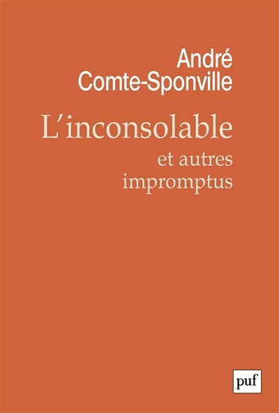 L'inconsolable | Comte-Sponville, André
