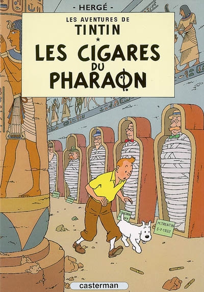 aventures de Tintin (Les) T.04 - Les cigares du pharaon  | Hergé