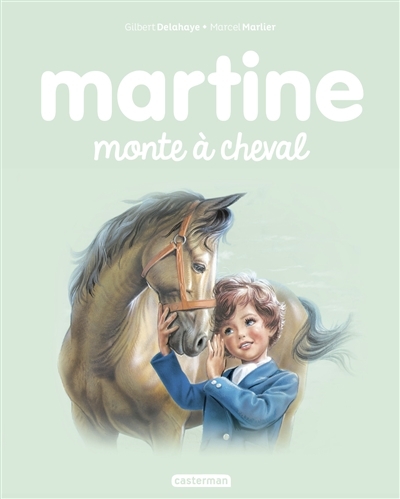 Martine monte à cheval | Delahaye, Gilbert