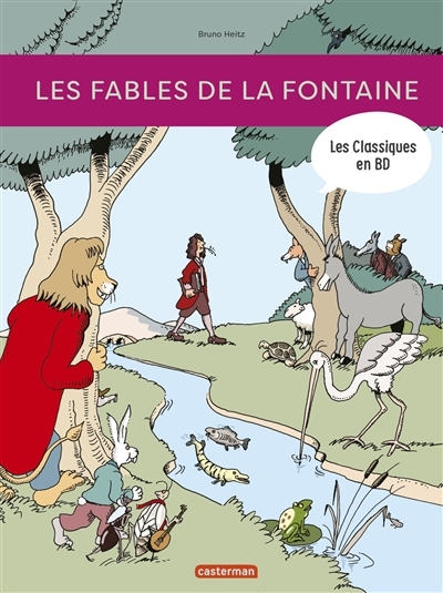 Les classiques en BD - Les fables de La Fontaine | Heitz, Bruno