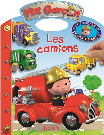 P'tit garçon - Les camions  | Bélineau, Nathalie