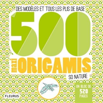 500 maxi origamis so nature | Jezewski, Mayumi
