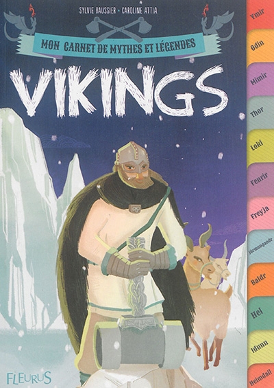 Mon carnet de mythes et légendes - Vikings | Baussier, Sylvie