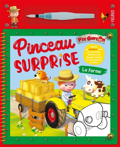 Pinceau surprise - La ferme  | Nesme, Alexis (Illustrateur) | Bélineau, Nathalie (Auteur)