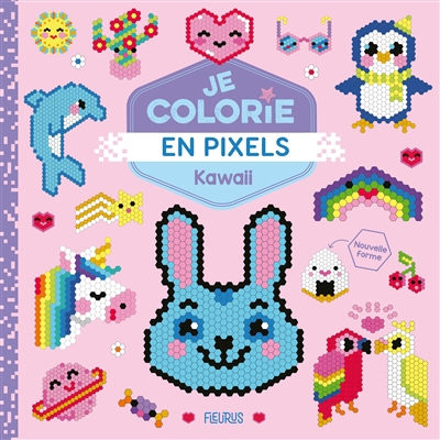 Kawaii : je colorie en pixels | Guivarc'h, Clémentine