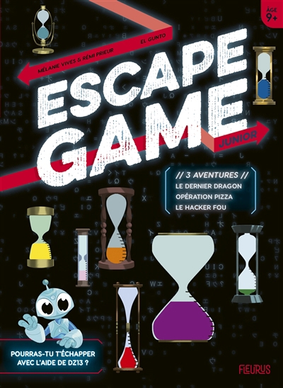 Escape game junior : 3 aventures | Vives, Mélanie