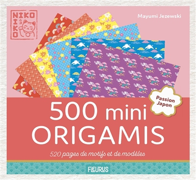 500 mini origamis niko-niko | Jezewski, Mayumi