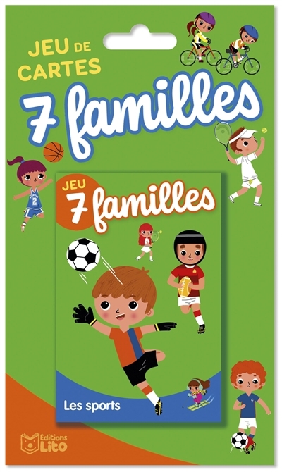 Jeu de cartes : 7 familles - Les sports | Enfants 5–9 ans 