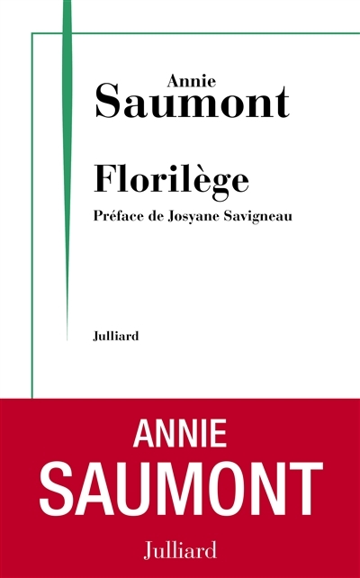 Florilège | Saumont, Annie