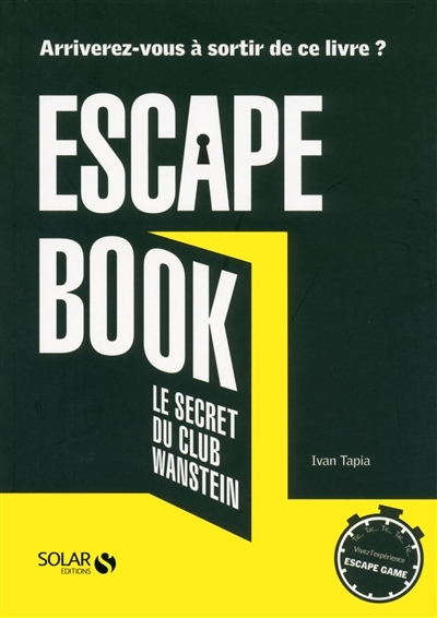 Escape book | Tapia, Ivan