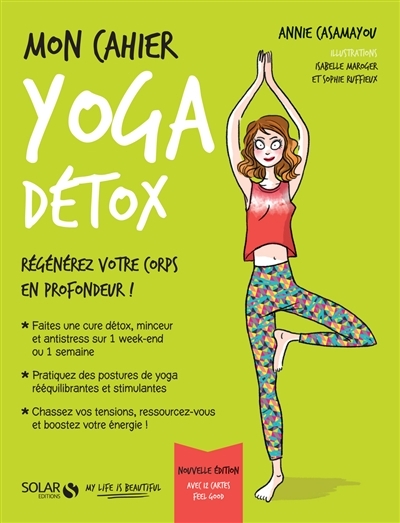 Mon cahier - Détox yoga avec cartes | Casamayou, Annie